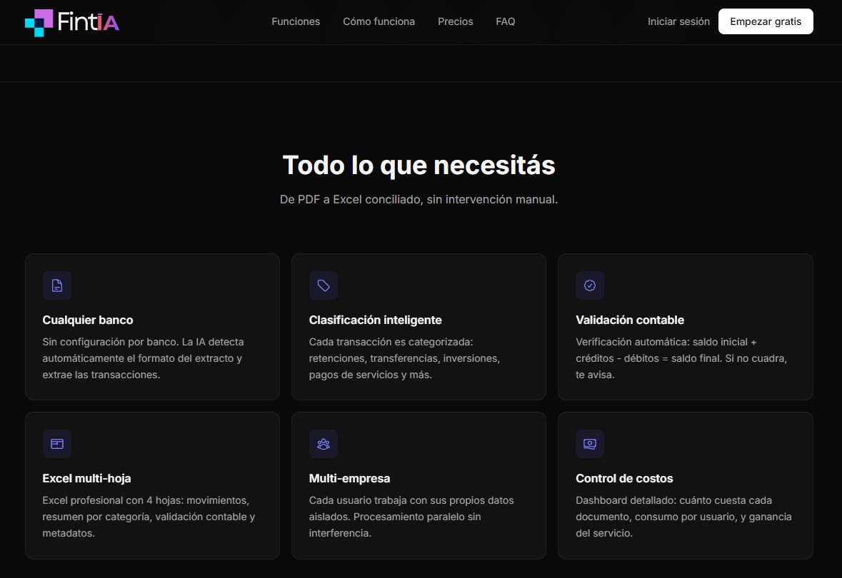 Todo lo que necesitás, de PDF a Excel