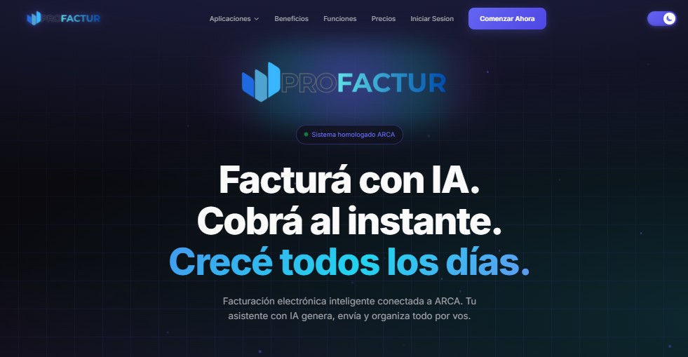 Facturá con inteligencia artificial